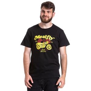Maglietta Meatfly Loud And Fast nero Saldi