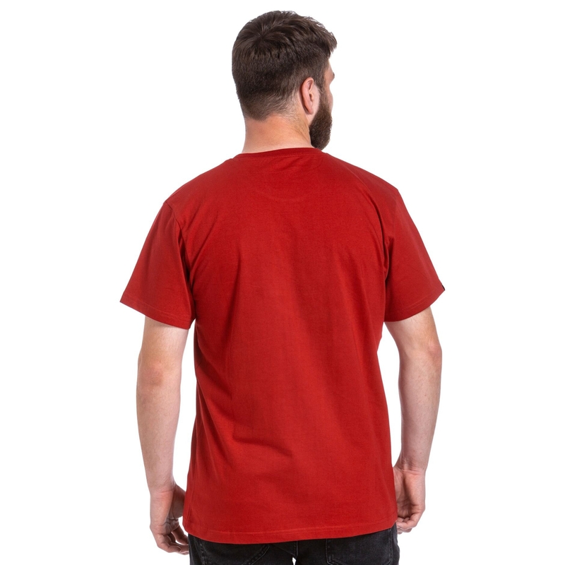Maglietta Meatfly Podium rosso scuro Saldi