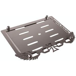 Cuscinetto in acciaio inox sotto la targa CZ Silver Wings