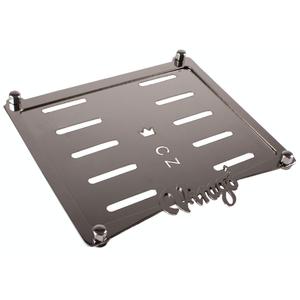 Cuscinetto in acciaio inox sotto la targa CZ Virago