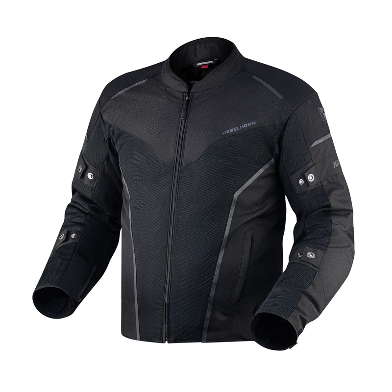 Giacca da moto Rebelhorn Hiflow IV nero Saldi