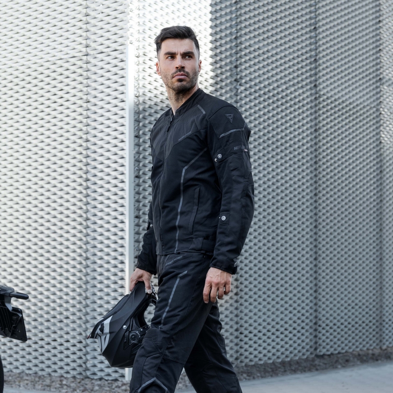 Giacca da moto Rebelhorn Hiflow IV nero Saldi