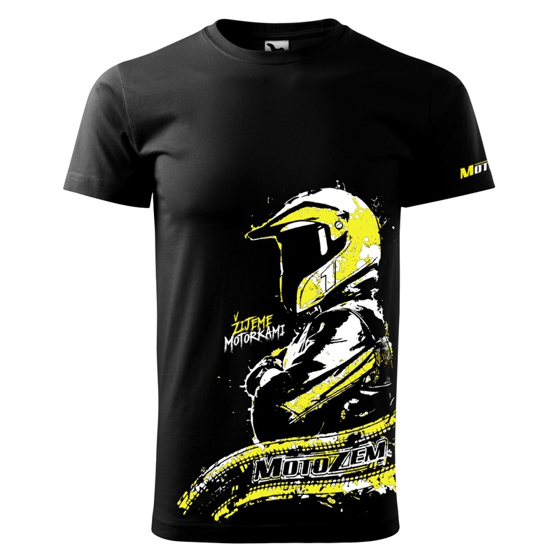 Maglietta da uomo MotoZem - Viviamo di motociclette