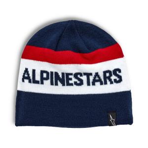 Alpinestars Stake Beanie blu-rosso-bianco