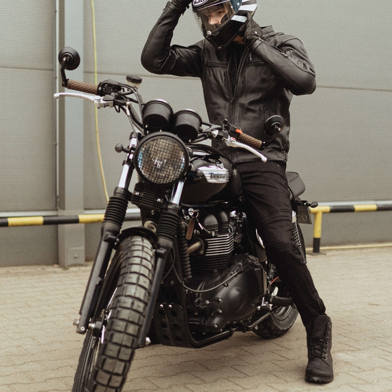 Rebelhorn Rage II - Jeans da moto neri Saldi