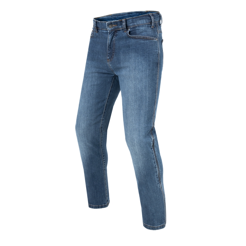 Jeans moto Rebelhorn Classic III RG lavato blu Saldi