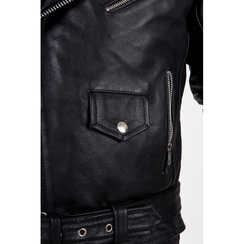 Giacca da moto Ozone Ramones nero