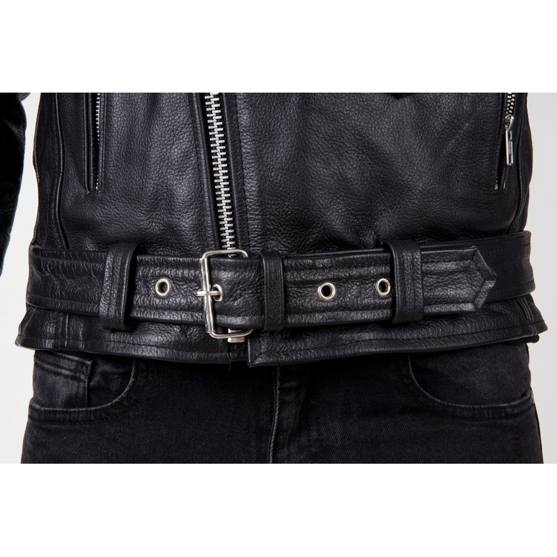 Giacca da moto Ozone Ramones nero