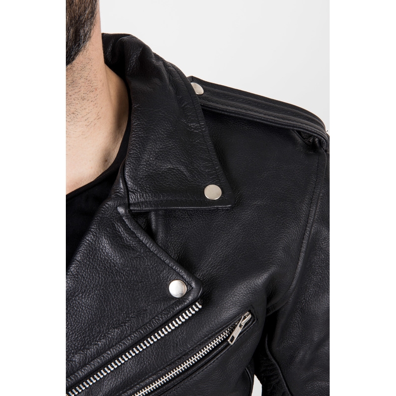 Giacca da moto Ozone Ramones nero