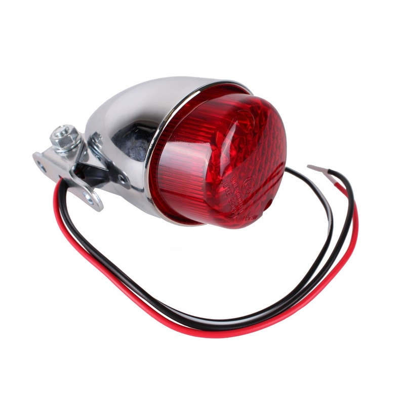 Luce posteriore R-TECH cromata