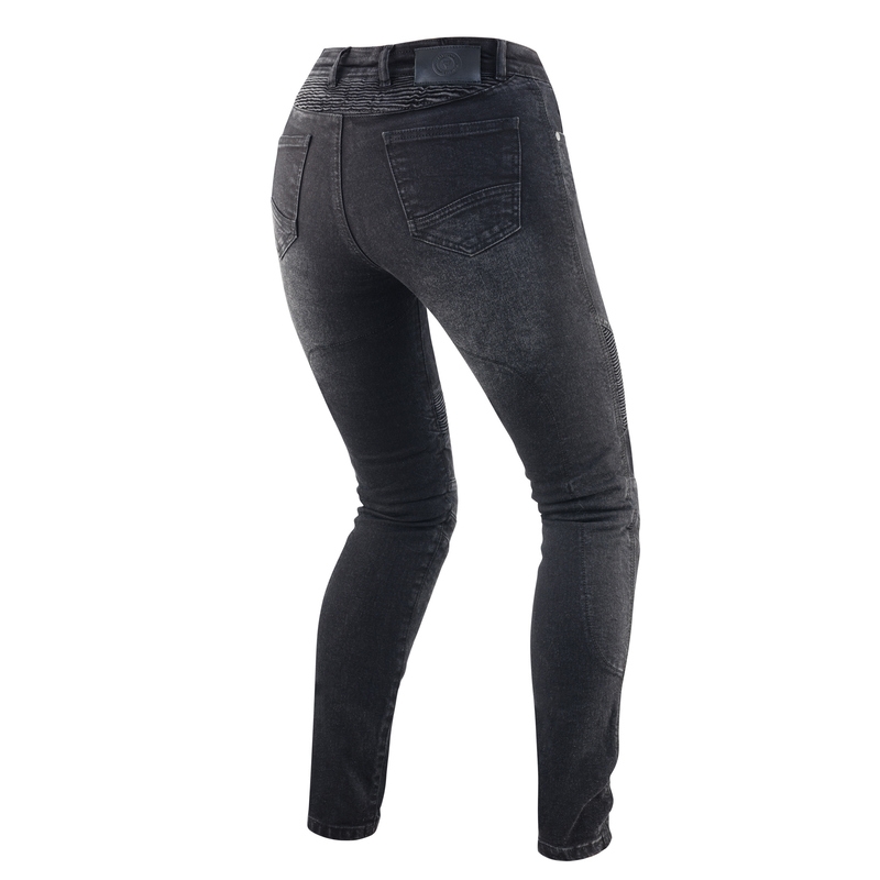 Jeans da motociclista Rebelhorn Vandal Black da donna Saldi