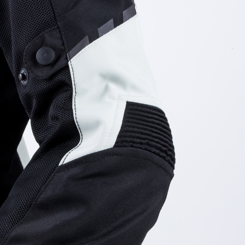 Giacca da moto Ozone Jet II Donna Grigio e Nero Saldi