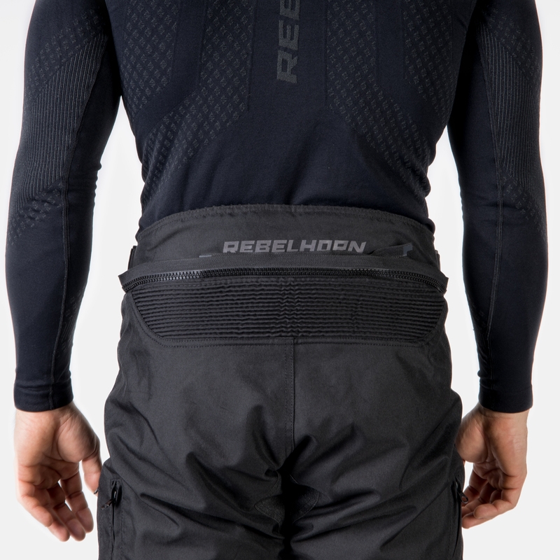 Pantaloni Moto Rebelhorn Hiker III nero corto Saldi