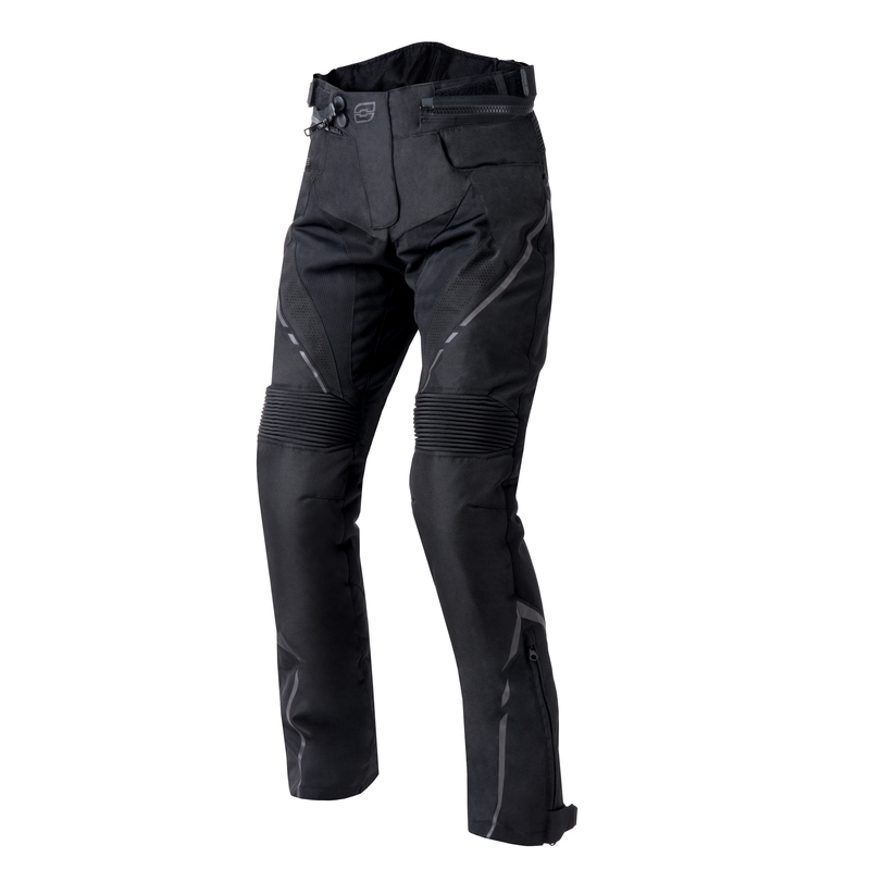 Pantaloni da moto Ozone Jet II neri da donna Saldi