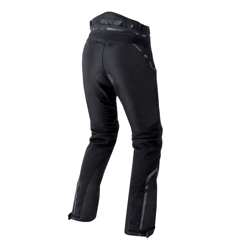Pantaloni da moto Ozone Jet II neri da donna Saldi