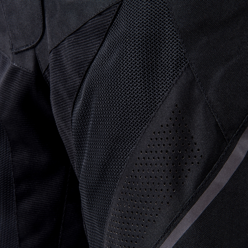 Pantaloni da moto Ozone Jet II neri da donna Saldi