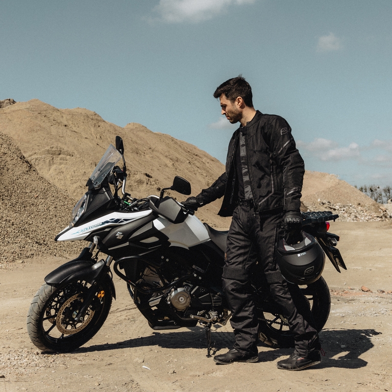 Giacca da moto Ozone Jet II nero Saldi
