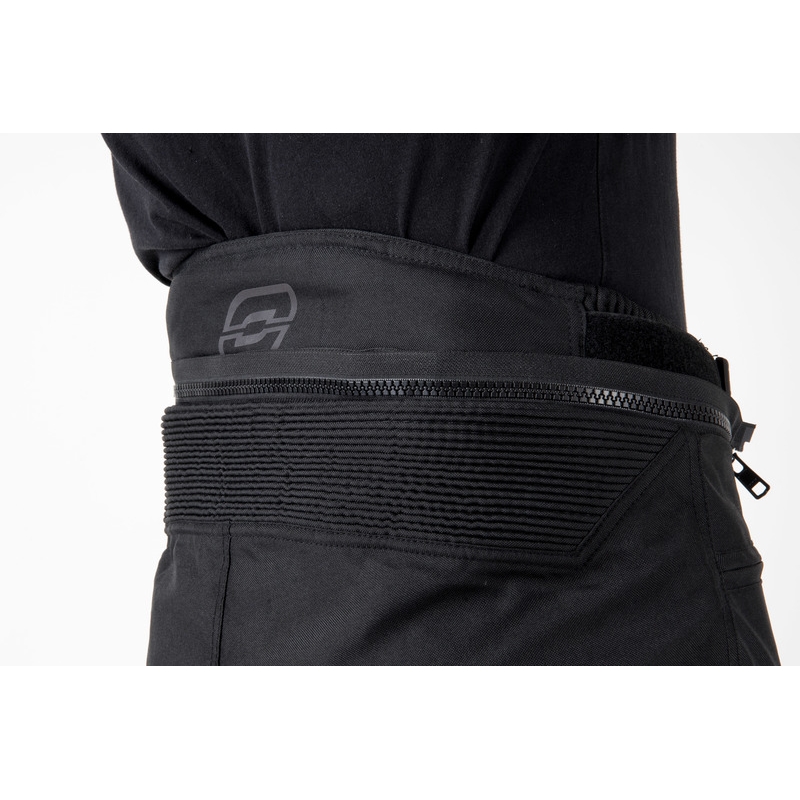 Pantaloni moto Ozone Vulcan Black Extended