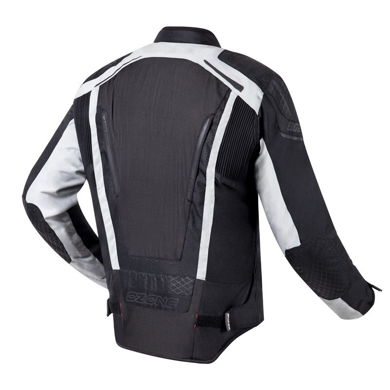 Bunda na motorku Ozone Edge II černo-šedá