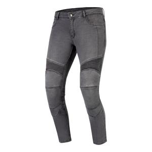 Jeans da motociclista Ozone Roxy lavati neri da donna Saldi