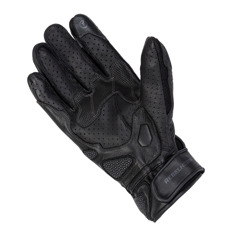 Guanti da moto Rebelhorn Flux II nero