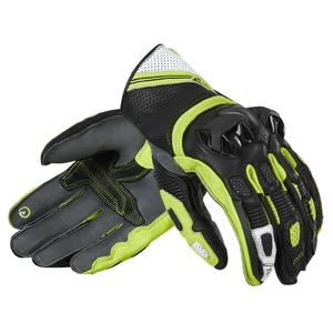 Guanti moto Rebelhorn ST Short nero-grigio-giallo fluo Saldi