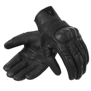 Guanti da moto Rebelhorn Thug II nero perforato
