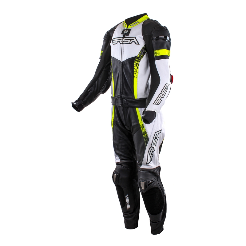 Pánská kombinéza RSA Impola černo-bílo-fluo-žlutá výprodej