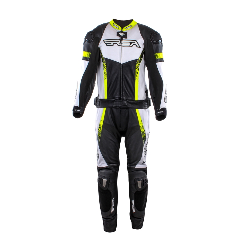 Pánská kombinéza RSA Impola černo-bílo-fluo-žlutá výprodej