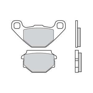 Brzdové destičky BREMBO CC SCOOTER