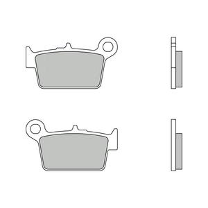 Brzdové destičky BREMBO CC ROAD