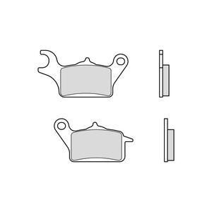 Brzdové destičky BREMBO CC SCOOTER