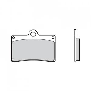 Brzdové destičky BREMBO