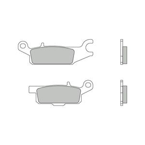 Brzdové destičky BREMBO