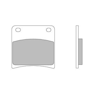 Brzdové destičky BREMBO