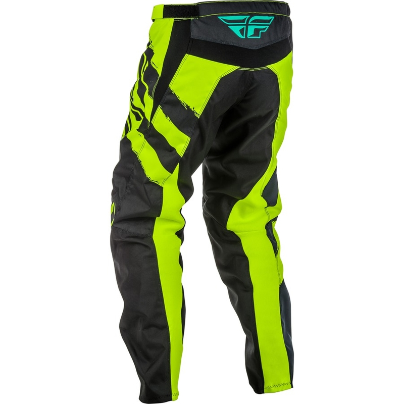 Motokrosové kalhoty FLY Racing F-16 2018 - USA černo-fluo žluté