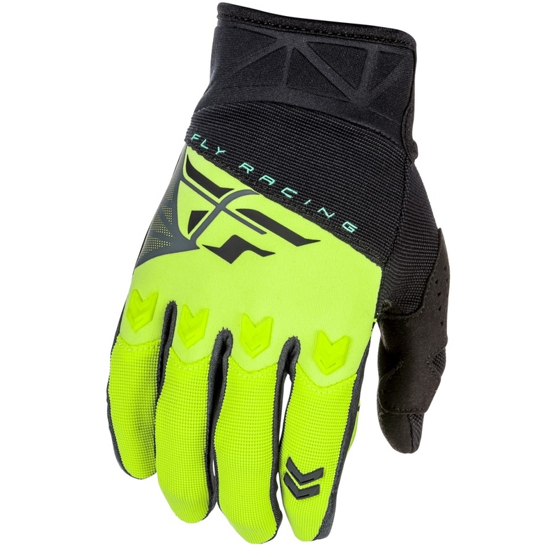 Motokrosové rukavice FLY Racing F-16 2018 - USA černo-fluo žluté
