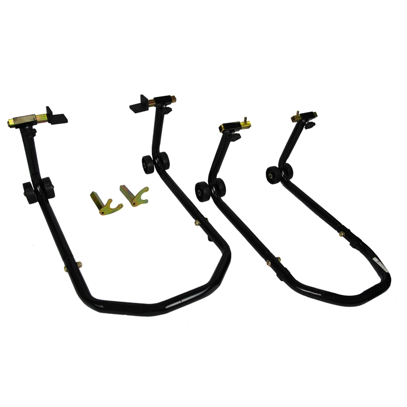 Set di supporti motore R-TOOL anteriore + posteriore con ruote