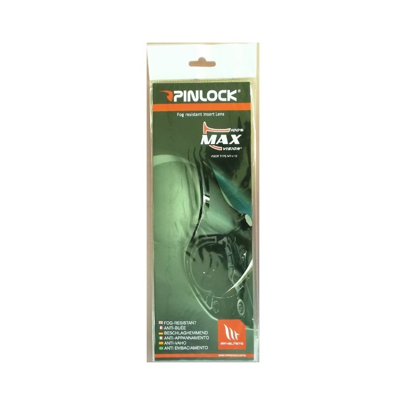 Pinlock per plexiglas MT-V-12 trasparente