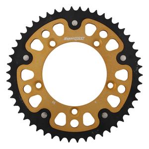 Řetězová rozeta SUPERSPROX STEALTH zlatá 50 zubů, 420