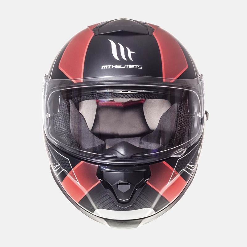 Integrální přilba na motorku MT Thunder 3 SV Trace černá matná-červená