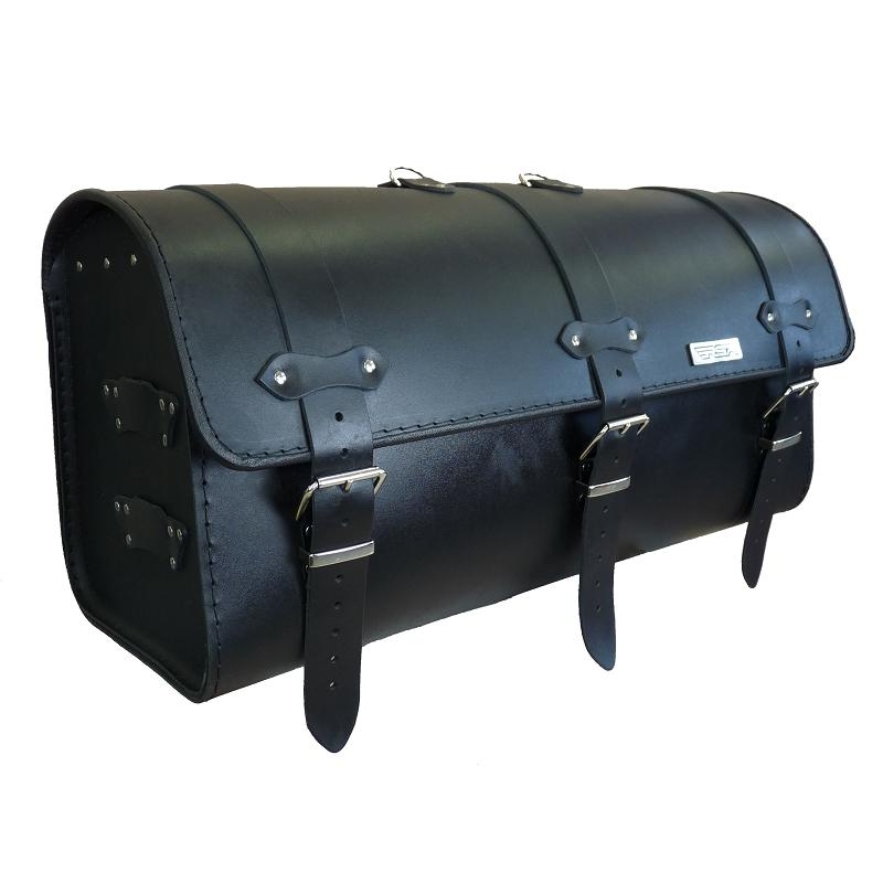 Bauletto in pelle per moto Chopper RSA-14A