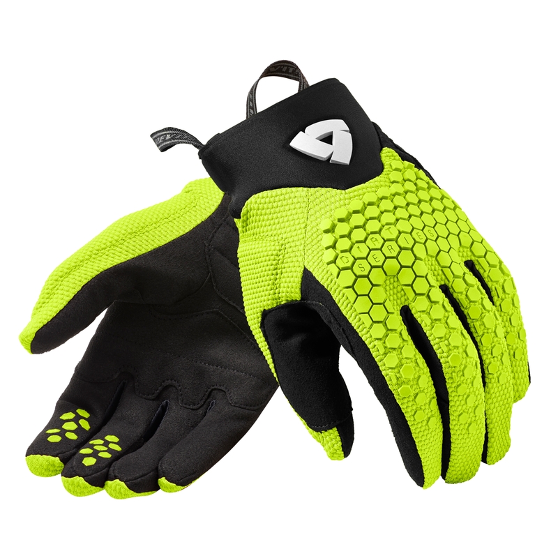 Guanti da moto Revit Massif giallo fluo