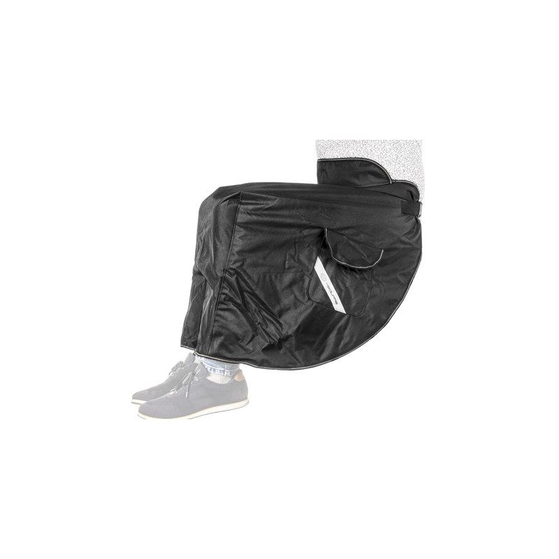 NOX/4SQUARE copripiedi impermeabile basso nero