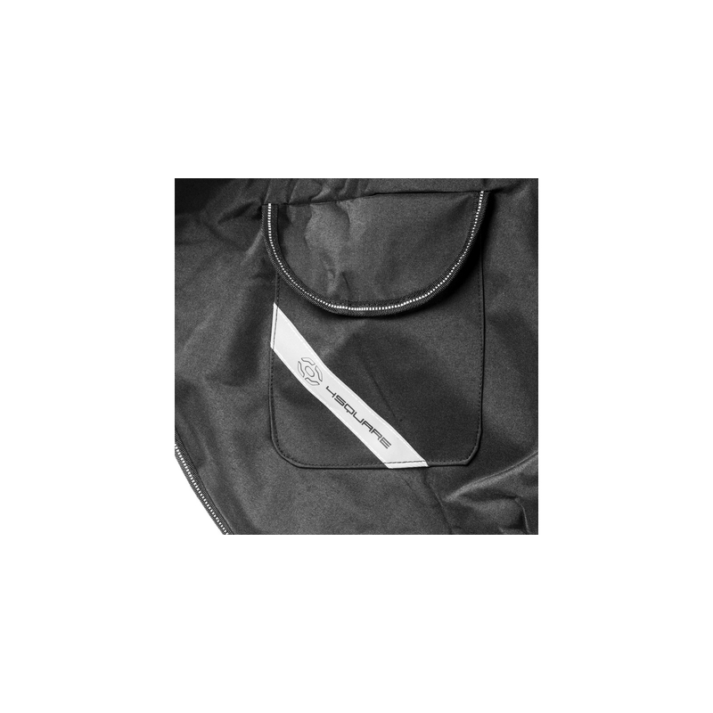 NOX/4SQUARE copripiedi impermeabile basso nero