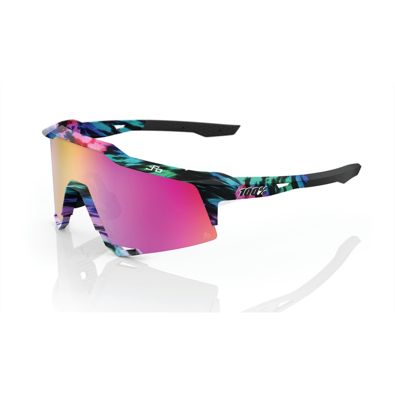 Occhiali da sole 100% SPEEDCRAFT Peter Sagan LE Soft multicolore (vetro viola)