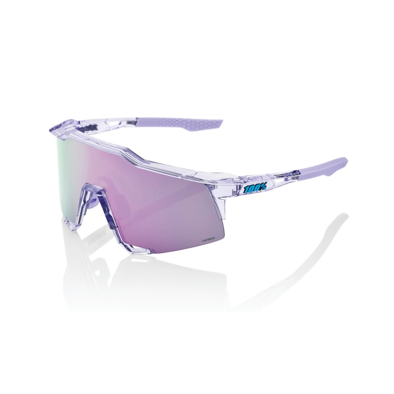 Sluneční brýle 100% SPEEDCRAFT Polished Lavender fialové (fialové sklo)