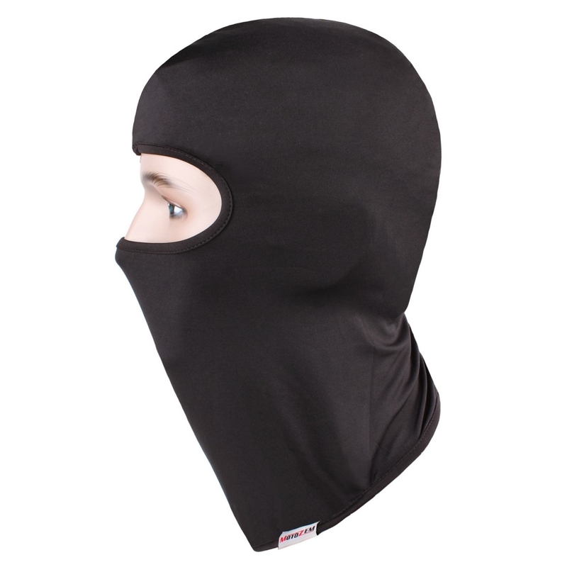 Cappuccio per casco MotoZem, nero