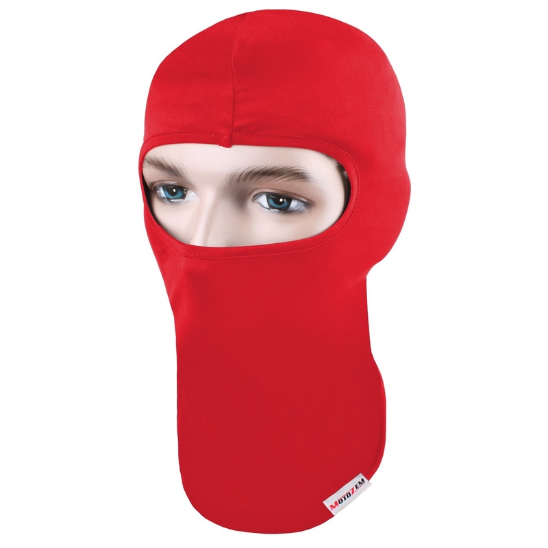 Cappuccio per casco MotoZem rosso