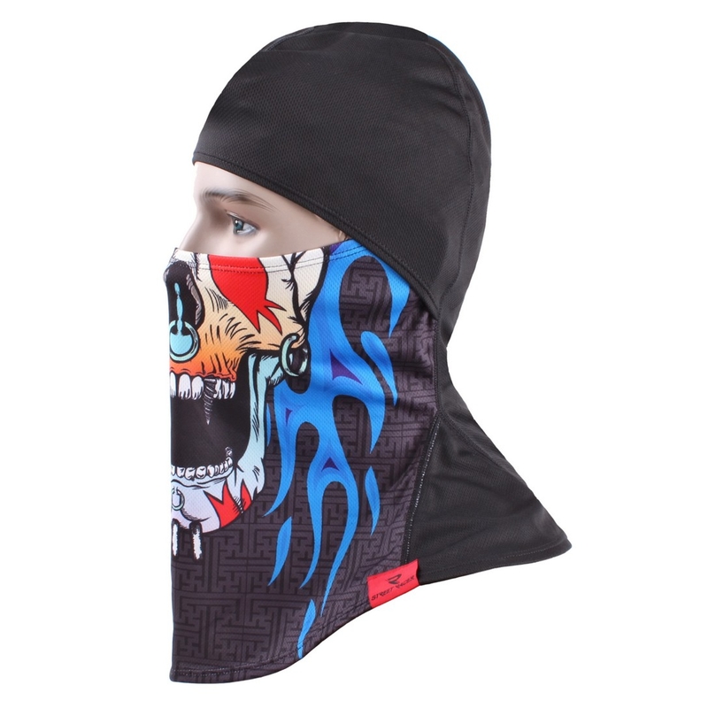 Cappuccio per casco Street Racer Crazy